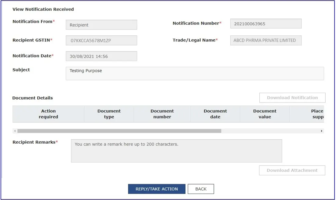 Communication between taxpayer